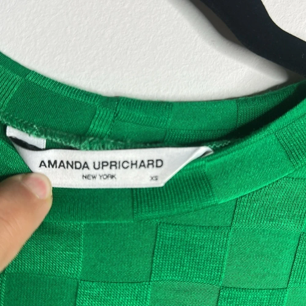 Green Checkered Women's Dress